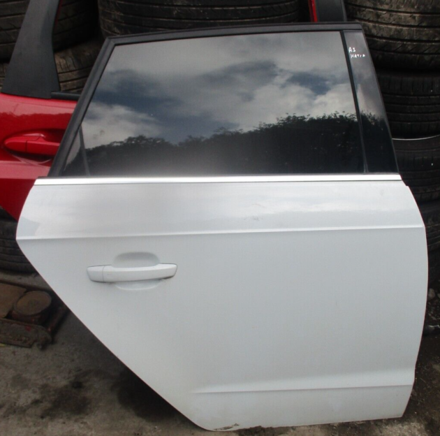 2016 AUDI A3 8V HATCHBACK S-LINE REAR RIGHT DRIVER SIDE BARE SHELL DOOR OEM