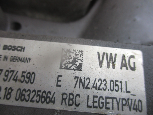 2018 GENUINE VW SHARAN 2.0 TDI ELECTRIC POWER STEERING RACK 7N2423051F - Image 4