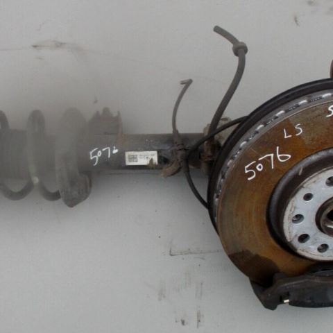 2018 VW SHARAN 2.0 TDI FRONT LEFT PASSENGER SIDE SUSPENSION LEG & HUB 7N0413031J