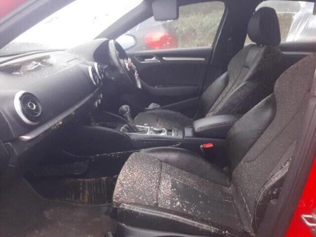 2015 AUDI A3 SALOON S-LINE BREAKING SPARES PARTS AUTO ALLOY AR BAG LIGHT DOOR - Image 4