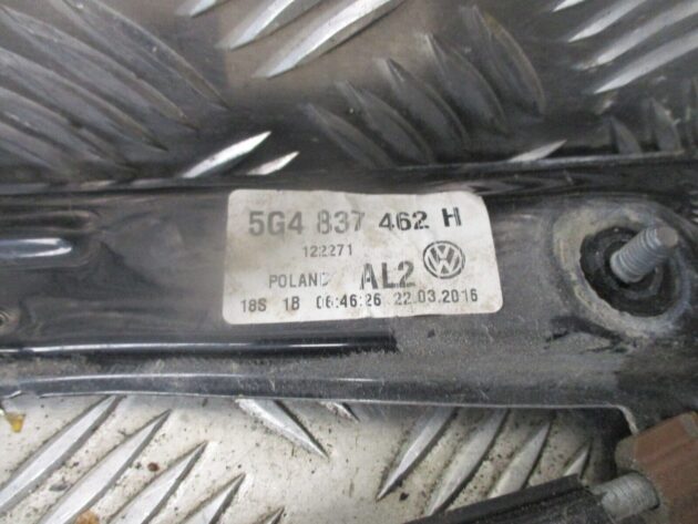 2016 GENUINE VW GOLF MK7 FRONT RIGHT DRIVER SIDE WINDOW REGULATER 5G4837462H - Image 2