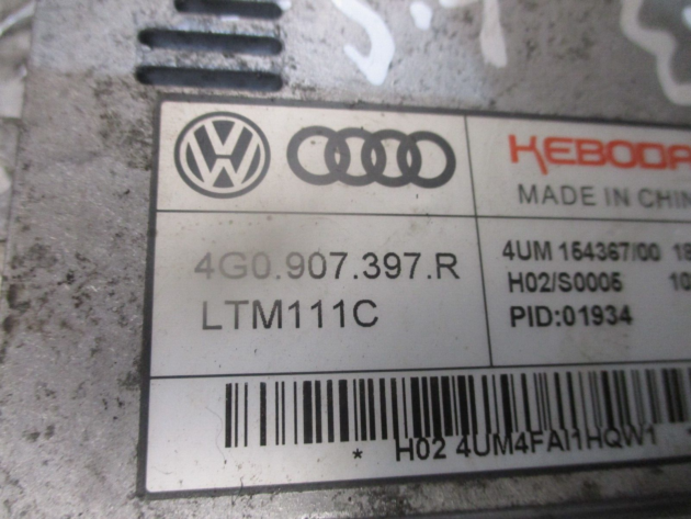 2016 GENUINE AUDI A3 HEADLIGHT BALLAST CONTROL MODULE 4G0907397R - Image 2