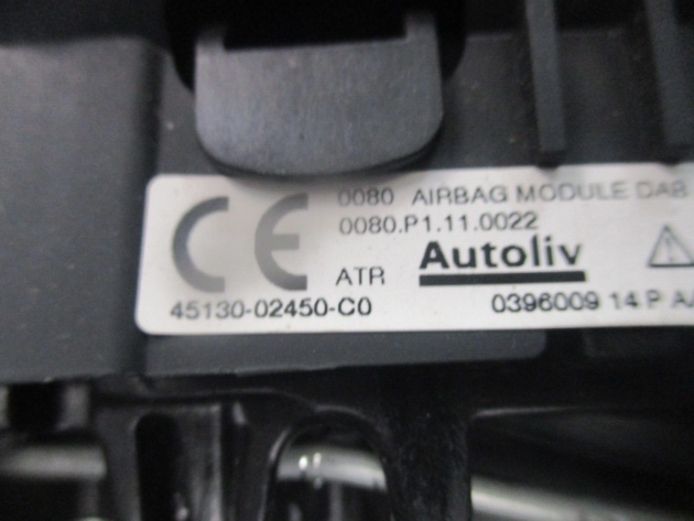 2015 GENUINE TOYOTA AURIS HYBRID STEERING WHEEL BAG 45130-02450-C0 - Image 3
