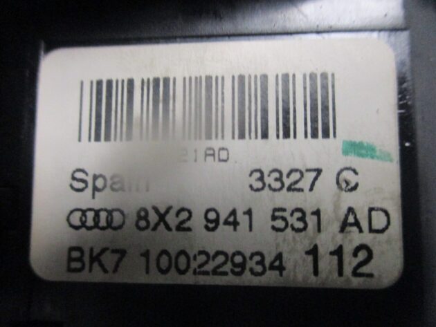 2018 GENUINE AUDI A1 8X HEADLIGHT ADJUSTER CONTROL SWITCH 8X2941531AD - Image 4