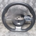 2018 AUDI A1 DRIVERS FRONT FLAT BOTTOM MULTIFUNCTION STEERING WHEEL 8XA419091F