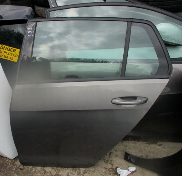 2013 GENUINE VW GOLF MK7 REAR LEFT PASSENGER SIDE BARE SHELL DOOR NSR
