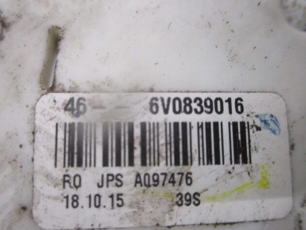 2016 GENUINE SKODA FABIA REAR RIGHT DRIVER SIDE DOOR LOCK MECHANISM 6V0839016 - Image 2