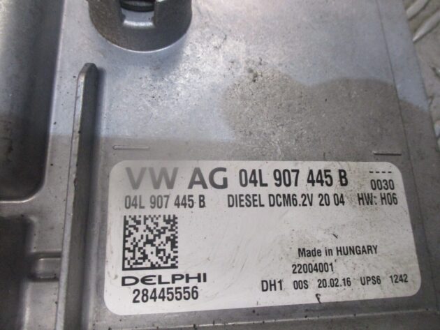 2016 GENUINE SEAT LEON FRONT 1.6TDI MANUAL ENGINE ECU CONTROL MODULE 04L907445B - Image 2