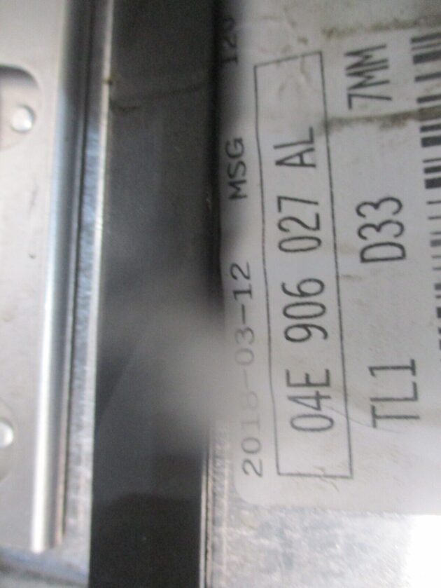 2018 GENUINE AUDI A1 8X ECU ENGINE CONTROL MODULE UNIT 04E906027AL - Image 3