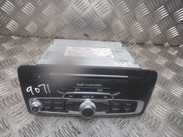 2018 GENUINE AUDI A1 8X RADIO STEREO SAT NAV CD PLAYER HEAD UNIT 8XA035192F - Image 2