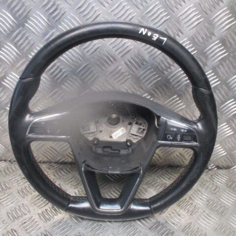 2015 GENUINE SEAT LEON DRIVERS FRONT MULTIFUNCTION STEERING WHEEL 5F0419091L