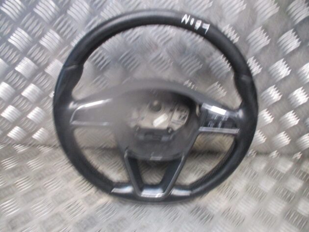 2015 GENUINE SEAT LEON DRIVERS FRONT MULTIFUNCTION STEERING WHEEL 5F0419091L - Image 2