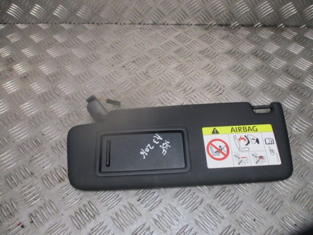 2016 GENUINE AUDI A3 8V FRONT LEFT PASSENGER SIDE SUNVISOR 8V5857551M - Image 2