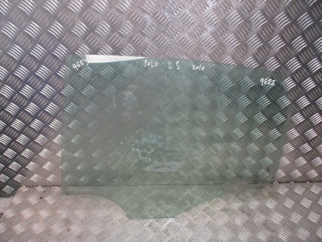 2012 GENUINE VW POLO 6R REAR LEFT PASSENGER SIDE DOOR WINDOW GLASS 6R6845205QS - Image 3