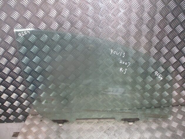 2007 GENUINE TOYOTA YARIS FRONT RIGHT DRIVER SIDE WINDOW GLASS OSF - Image 3