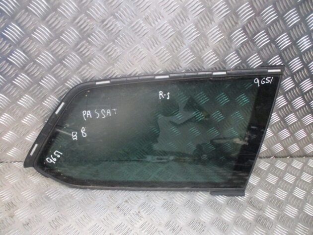 2016 VW PASSAT B8 ESTATE REAR RIGHT DRIVER SIDE QUARTER GLASS 3G9845298BT OEM