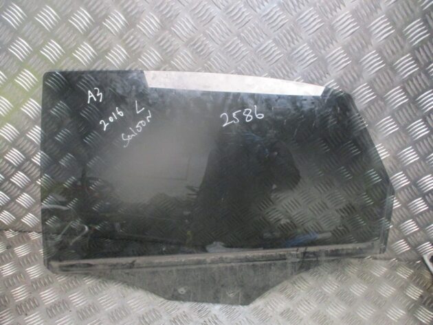 2016 GENUINE AUDI A3 SALOON REAR LEFT PASSENGER SIDE DOOR WINDOW GLASS 8V5845205