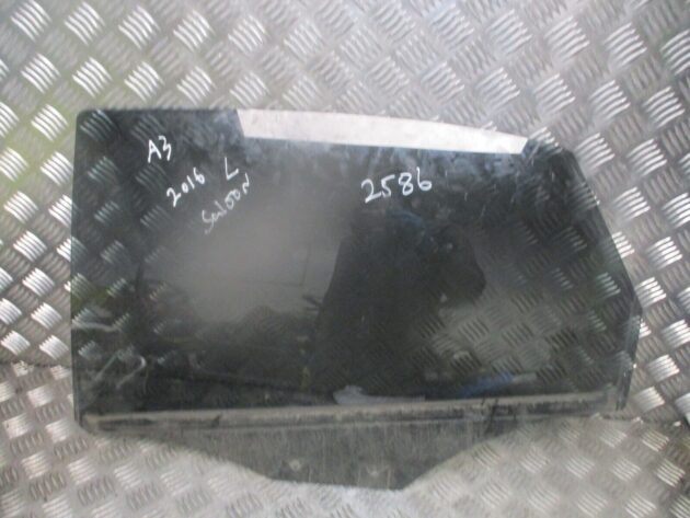 2016 GENUINE AUDI A3 SALOON REAR LEFT PASSENGER SIDE DOOR WINDOW GLASS 8V5845205 - Image 2