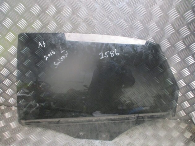 2016 GENUINE AUDI A3 SALOON REAR LEFT PASSENGER SIDE DOOR WINDOW GLASS 8V5845205 - Image 3