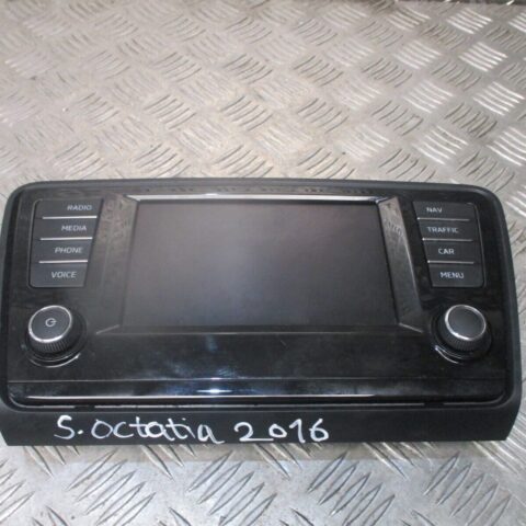 2016 GENUINE SKODA OCTAVIA RADIO STEREO DISPLAY SCREEN 5E0919605J