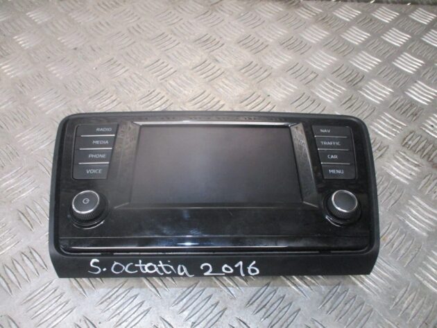 2016 GENUINE SKODA OCTAVIA RADIO STEREO DISPLAY SCREEN 5E0919605J