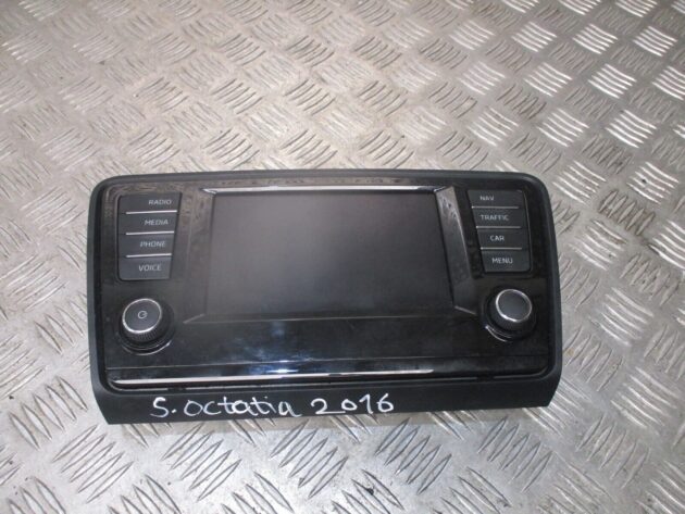 2016 GENUINE SKODA OCTAVIA RADIO STEREO DISPLAY SCREEN 5E0919605J - Image 2