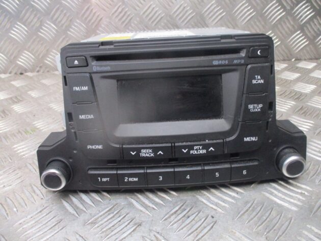 2016 GENUINE HYUNDAI I10 RADIO CD PLAYER HEAD UNIT 96170B90504X