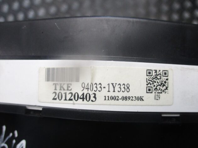2012 GENUINE KIA PICANTO SPEEDOMETER INSTRUMENT CLOCK 94033-1Y338 - Image 2