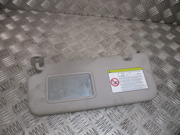 2012 GENUINE KIA PICANTO FRONT LEFT PASSENEGER SIDE SUNVISOR NSF - Image 3
