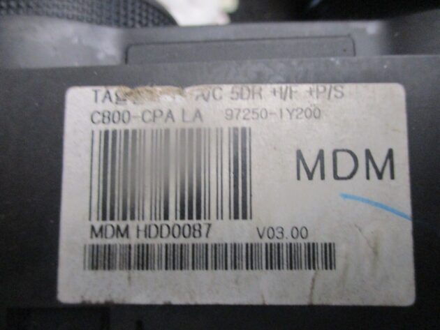 2012 GENUINE KIA PICANTO AC HEATER CLIMATE CONTROL SWITCH PANEL 97250-1Y200 - Image 3