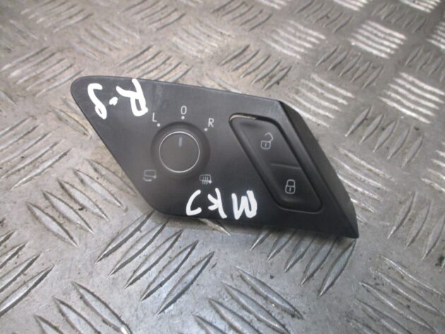 2019 GENUINE VW GOLF MK7 WING MIRROR CONTROL SWITCH 5G0959565AJ - Image 2