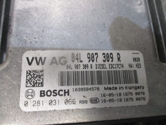 2016 GENUINE VW PASSAT B8 MANUAL ENGINE ECU CONTROL UNIT 04L907309R - Image 2