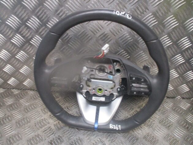 2018 HYUNDAI IONIQ HYBRID DRIVERS MULTIFUNCTION STEERING WHEEL 56100G2950MB1