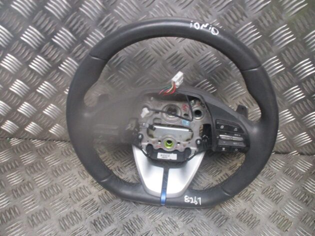 2018 HYUNDAI IONIQ HYBRID DRIVERS MULTIFUNCTION STEERING WHEEL 56100G2950MB1 - Image 2