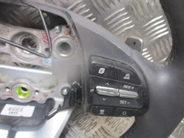 2018 HYUNDAI IONIQ HYBRID DRIVERS MULTIFUNCTION STEERING WHEEL 56100G2950MB1 - Image 3