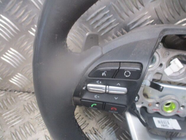 2018 HYUNDAI IONIQ HYBRID DRIVERS MULTIFUNCTION STEERING WHEEL 56100G2950MB1 - Image 4